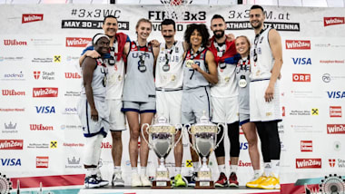 2023 FIBA 3x3 World Cup: Serbia defend men's title as USA take women's crown