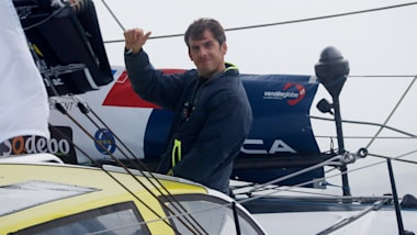 Charlie Dalin finishes first in Vendee Globe race after 80 days sailing around the world