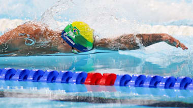 Brasil é quinto no revezamento 4x100m livre masculino no Mundial de Piscina Curta 2024