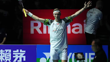 All England Open badminton 2023: Denmark's Viktor Axelsen shuts down Lee Cheuk Yiu in opening round