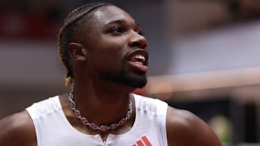 Noah Lyles wins Atlanta 150m, just missing out on Usain Bolt's record