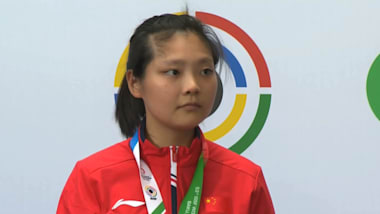 2023年射击世锦赛：姜冉馨夺得女子10米气手枪冠军为中国队锁定巴黎奥运会席位，李雪收获铜牌