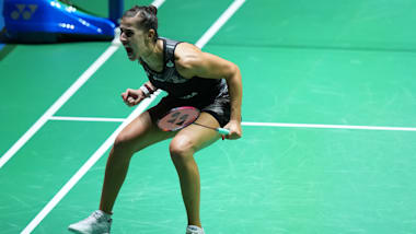 Badminton HYLO Open 2022: Top seed Marin into round two as Ginting and Loh Kean Yew also record Tuesday wins while Nehwal exits