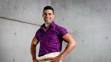 Pita Taufatofua's new role at the 2023 Pacific Games - and an oily hint to share