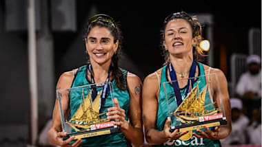 Bárbara e Carol encerram parceria no vôlei de praia