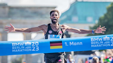 Stars beim 50-jährigen Jubiläums-Marathon in Berlin