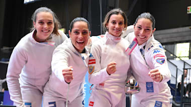Mondiali di scherma 2023: l'Italia è argento nella spada femminile a squadre