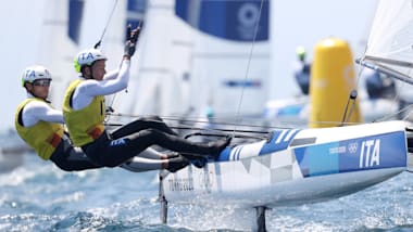 Sailors Tita and Banti defend Nacra 17 world title, Okada and Yoshioka win 470 gold for Japan as Paris 2024 berths secured