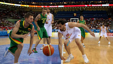 2008 Beijing Men’s Olympic Basketball Tournament: Semi-finals Spain vs Lithuania