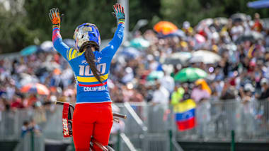 BMX Racing en Bogotá: Mariana Pajón llega a las dos finales de la Copa del Mundo