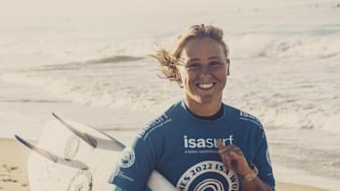 "Ruthless" surfer Yolanda Hopkins Sequeira leaving space for more Olympic tattoos