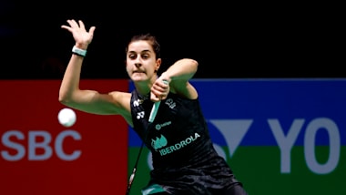 All England Open badminton 2023: Carolina Marín and Yamaguchi Akane through to quarter-finals, Axelsen out