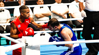 Alejandro Claro defiende el boxeo de Cuba con una cuota en el Torneo de Clasificación Olímpica a París 2024