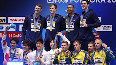 World Aquatics Championships 2023: U.S. wins men's and women's 4x100m medley relay golds