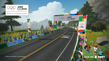 Mettiti in sella per questa prima edizione dell'Olympic Virtual Series Cycling Event! 