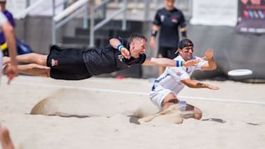 الطبق الطائر | نهائي مفتوح | WFDF 2023 World Beach Ultimate Championships | شاطئ هنتنغتون
