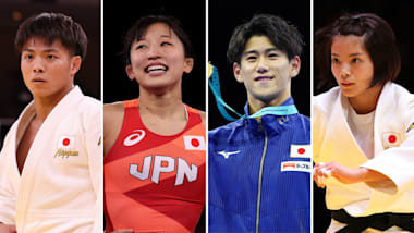 橋本大輝、須崎優衣、阿部一二三、阿部詩…2023年に世界選手権を制した日本人アスリートたち
