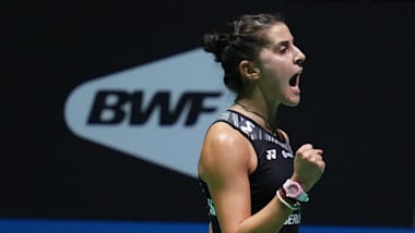 Carolina Marin and Viktor Axelsen back to winning ways at French Open 