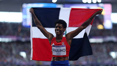 Marileidy Paulino, oro y récord olímpico en París 2024 · La dominicana reina en el atletismo "para inspirar"