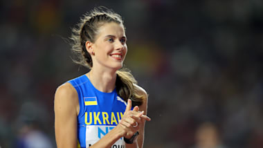 World Athletics Championships 2023: Yaroslava Mahuchikh soars to women's high jump gold