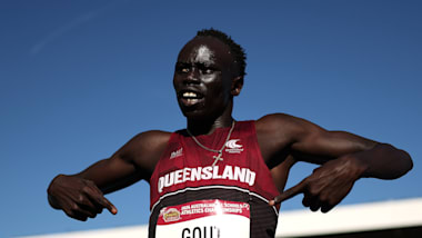 Teen sensation Gout Gout breaks senior Australian 200m record