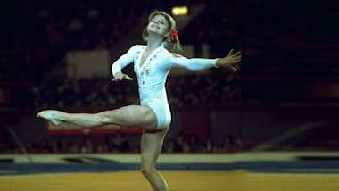 Olga Korbut conquista medallas y corazones en Múnich 1972