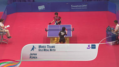 Gold Medal Match - Mixed Teams Table Tennis | 2010 YOG Singapore