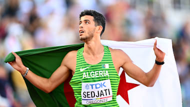 L’Algérien Djamel Sedjati vice-champion du monde du 800 m à Eugene 2022