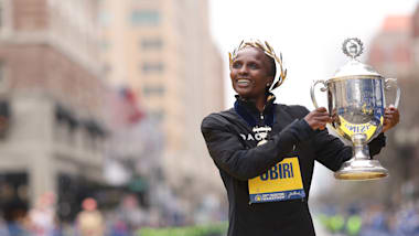 Hellen Obiri on how patience helped her win the Boston Marathon and the inspiration she takes from Eliud Kipchoge 