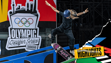 Highlights | Skateboarding | Olympic Qualifier Series 2024 | Street Finals | Shanghai﻿