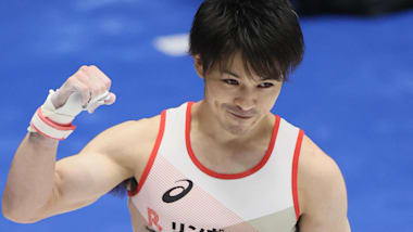 Uchimura Kohei wows with 15.533 on horizontal bar at All-Japan Championships