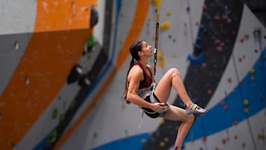 Mundial de Escalada 2023 · Leslie Romero: de Venezuela a España para ser la más rápida sobre la pared