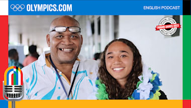 Kiwi-Sprinter Jordan Evans-Tobata über das tränenreiche Wiedersehen mit ihrem Vater bei den Pazifikspielen und mehr