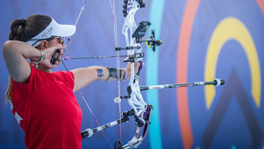 الرماية بالسهام | التصفيات الأولمبية | نصف نهائي ونهائي مركب فردي|  كأس العالم Hyundai المرحلة 2 | شنغهاي