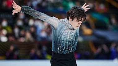 Coach Stephane Lambiel eyes three-peat for men's champion Uno Shoma