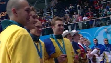 4×100م حرة رجال - السباحة | سيدني 2000