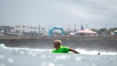 Cinco surfistas do Brasil vencem suas baterias e avançam para a terceira rodada do ISA Games 2024