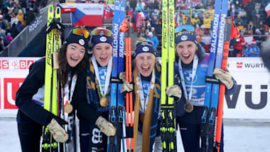 Biathlon : Simon, Braisaz-Bouchet et Jeanmonnot partagent leur meilleur souvenir commun