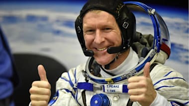 Tim Peake on the oddities of running a marathon in space