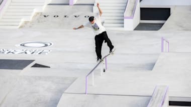 Giovanni Vianna assume protagonismo e comanda equipe brasileira no World Skateboarding Tour Dubai Street 2024