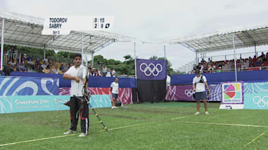 T. Todorov (BUL) v I. Sabry (EGY) - Men's Archery | 2010 Yog Singapore