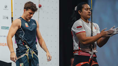 2023年攀岩世锦赛：四张速度攀岩奥运入场券找到主人，龙金宝摘银