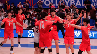 FIVB ワールドカップバレー 男子 １０月６日(金)セルビア戦 ペア