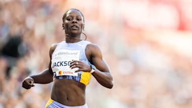 Shericka Jackson wins 200m in opening Diamond League meet