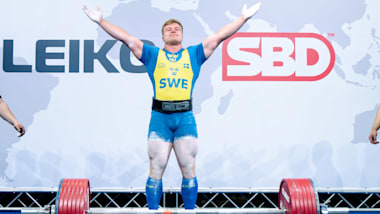 Jėgos kilnojimas |  Moterų 84+ kg B grupė ir vyrų 120+ kg B grupė |  Pasaulio klasikinis atviras čempionatas |  Truskiningas