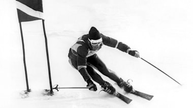 Jean-Claude Killy sweeps the board - Alpine Skiing