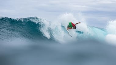 Melhores momentos do primeiro dia do ISA Games 2024 de Surfe: as três melhores ondas na competição masculina