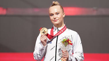 Angelina Melnikova wins all-around title at 2021 World Artistic Gymnastics Championships