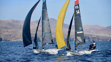 Sailing | Final Series Day 2 - Part 2 | 49er World Championship | Lanzarote