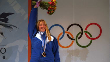 Karine Ruby - Snowboard Damen Riesenslalom 2. Rennen | Nagano 1998